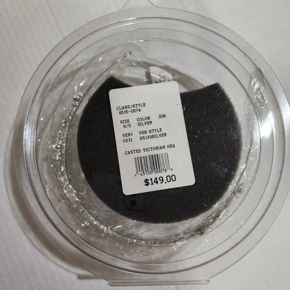 Bridal Crystal Headband Tiara - Picture 4 of 9